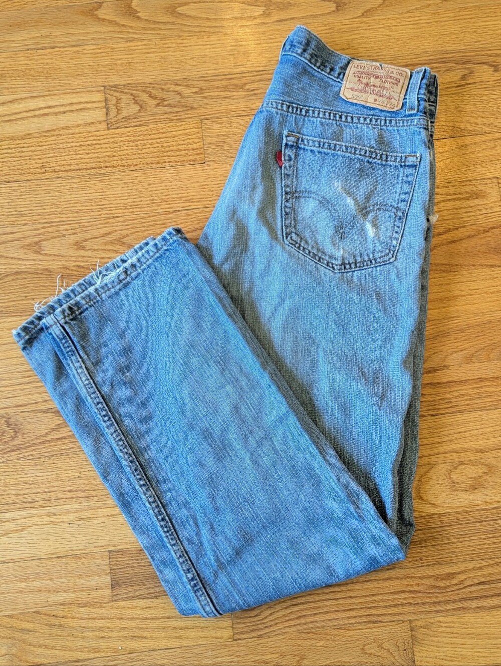 Women's Levi's 505 Vintage Straight-Leg Jeans, 34